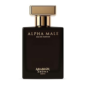 Arabian Aroma Alpha Male Eau de Parfum – Long Lasting Perfume for Man – Mens Perfumes Long Lasting – 50ml