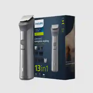 Philips India's No.1 Men's Trimmer | Skin Safe Grooming I 13-in-1 Essential Body Kit - Body, Face & Private Parts I 3 Year Warranty
